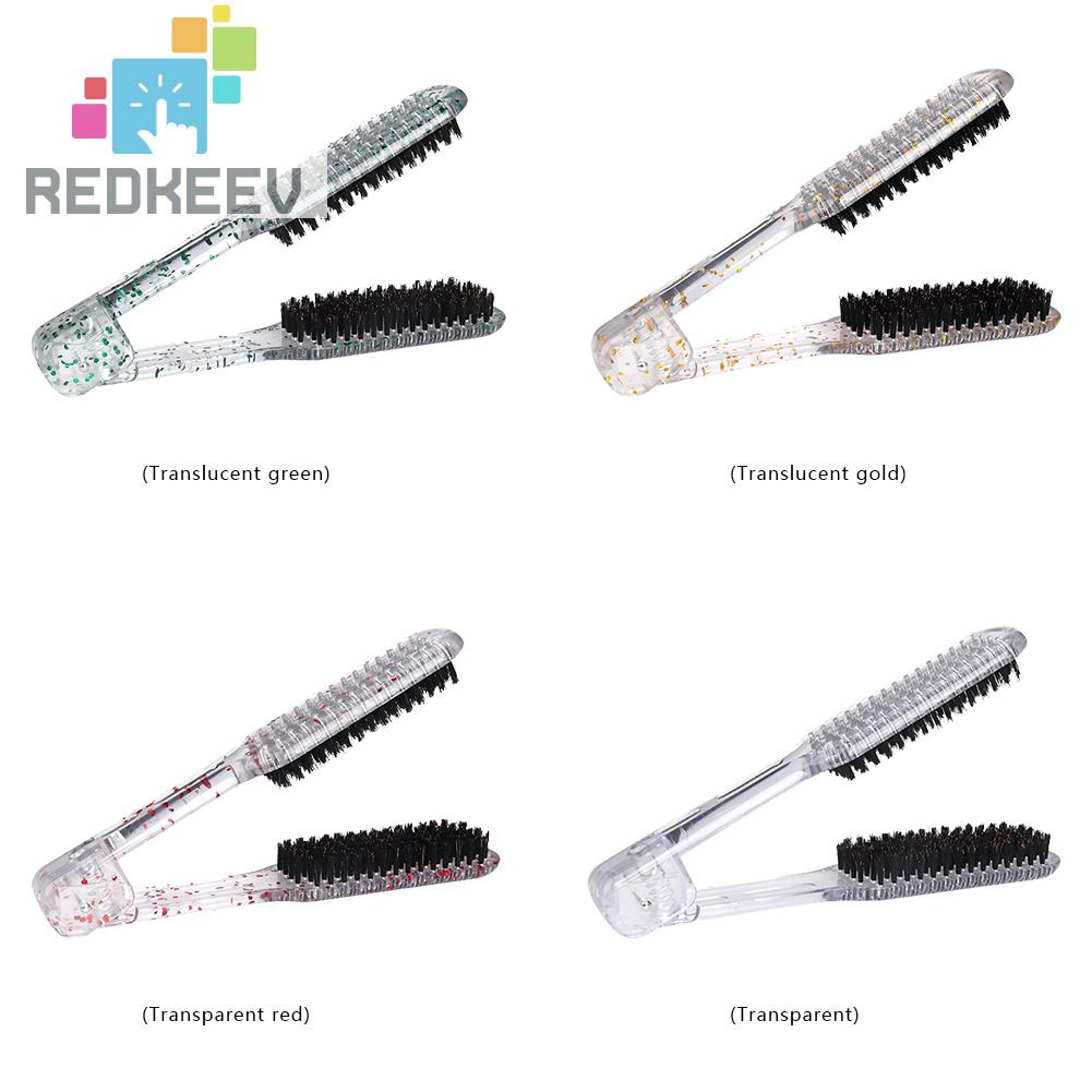 Lược Kẹp Chữ V Tạo Kiểu Tóc Không Đau Tiện Dụng