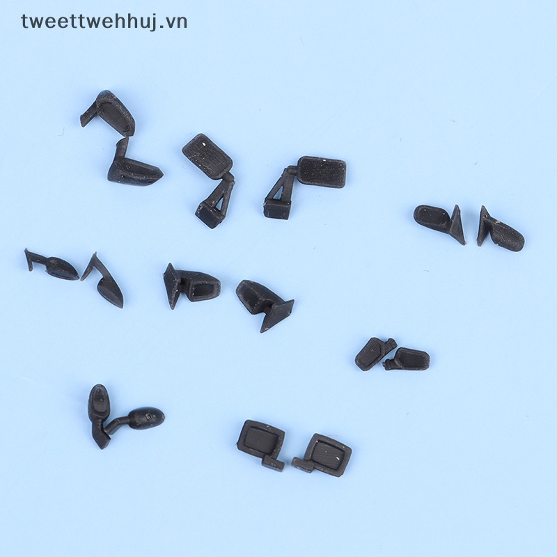 1 Cặp Gương Chiếu Hậu 1: 64 Phản Quang Cho Mô Hình Xe Hơi Đua DIY