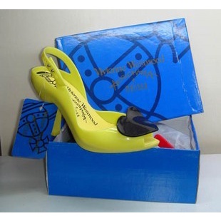 Giày Sandal Nhựa Cao Gót Hở Mũi Trái Tim Quả Đào Phong Cách Brazil Mới Cho Nữ
