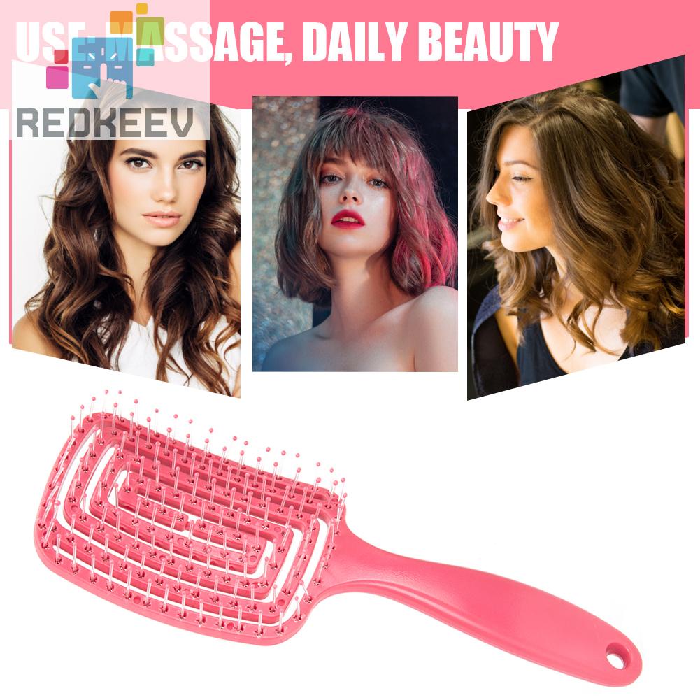 Lược Chải Tóc Mát Xa Da Đầu Bằng Nylon Chuyên Dụng Cho Salon