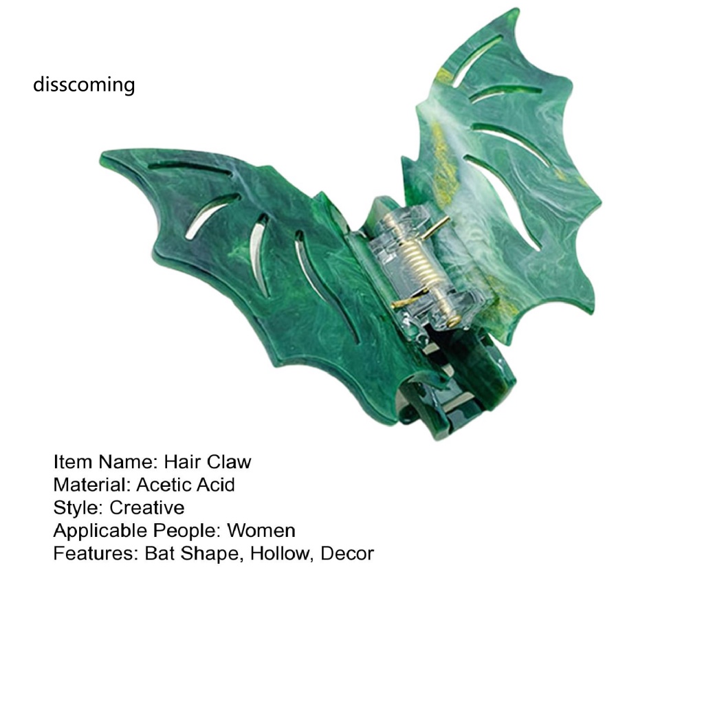 Áo Khoác Dáng Dài In Họa Tiết Cá Tính Trẻ Trung| Kẹp Tóc Hình Dơi Màu Trơn Chống Trượt Phong Cách Gothic Thời Trang Halloween