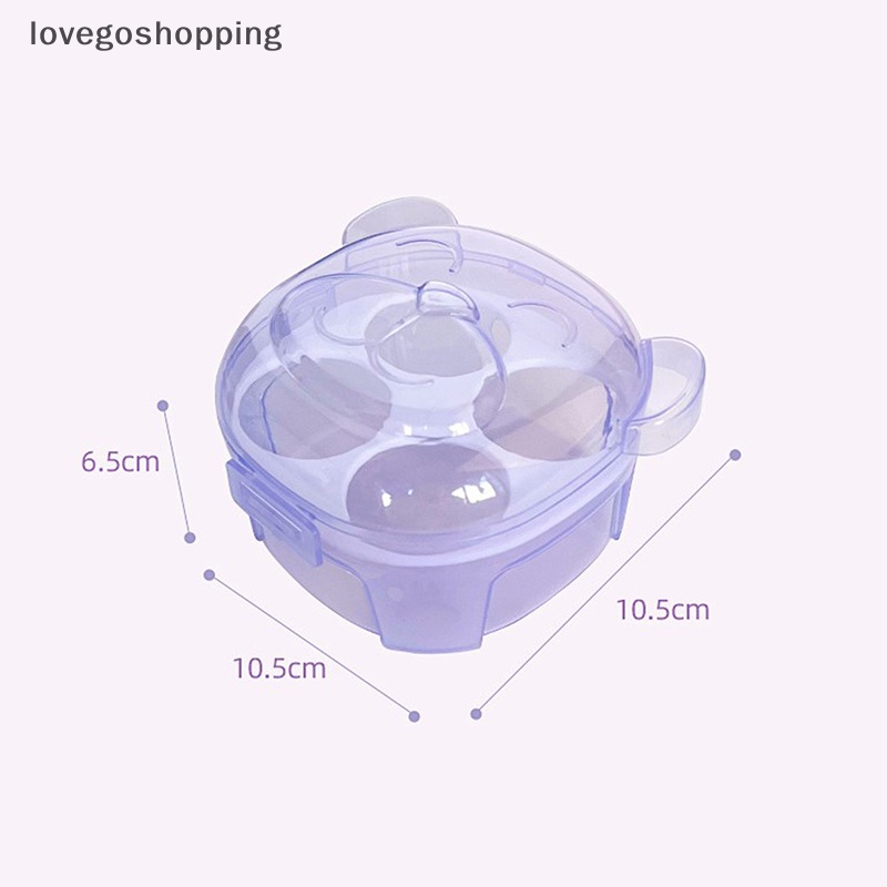 Set 4 Mút Trang Điểm Kèm Hộp Đựng Tiện Lợi