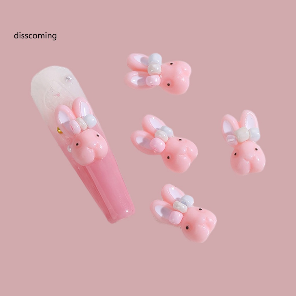 Áo Khoác Dáng Dài In Họa Tiết Cá Tính Trẻ Trung| Set 10 Phụ Kiện Trang Trí Móng Tay Hình Thỏ Hoạt Hình Dễ Thương