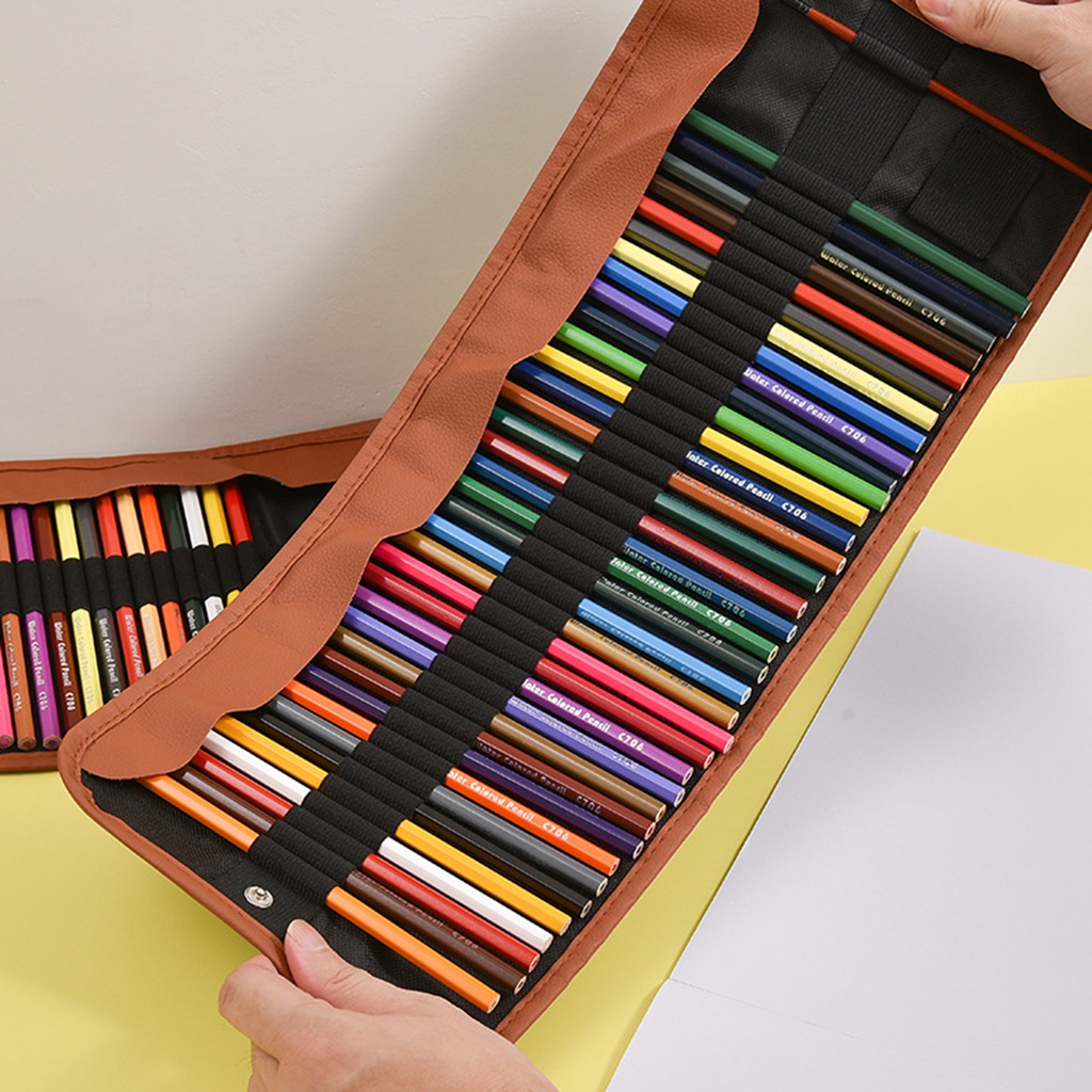 Ny-1 Bộ Bút Chì Màu 36 / 48 / 50 Lõi Mềm Có Thể Hòa Tan Bằng Gỗ
