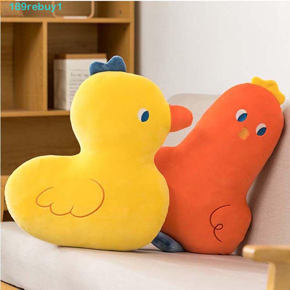 Thú Nhồi Bông Đồ Chơi Mềm Mại Hình Chú Ngỗng / Chó / Vịt REBUY1 Dành Cho Bé