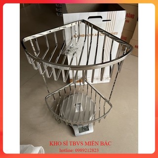Kệ góc lan inox 304 bóng