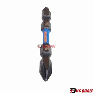 Bộ 2 Mũi bắt vít 2 đầu ( Ph2 dài 65mm ) WADFOW