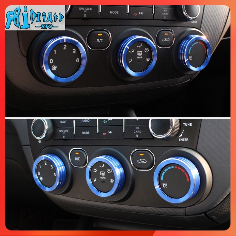 Vỏ Bọc Nút Điều Khiển Máy Điều Hòa Xe Hơi Kia K3 Cerato YD S Sport + Forte S LX 2017 2018