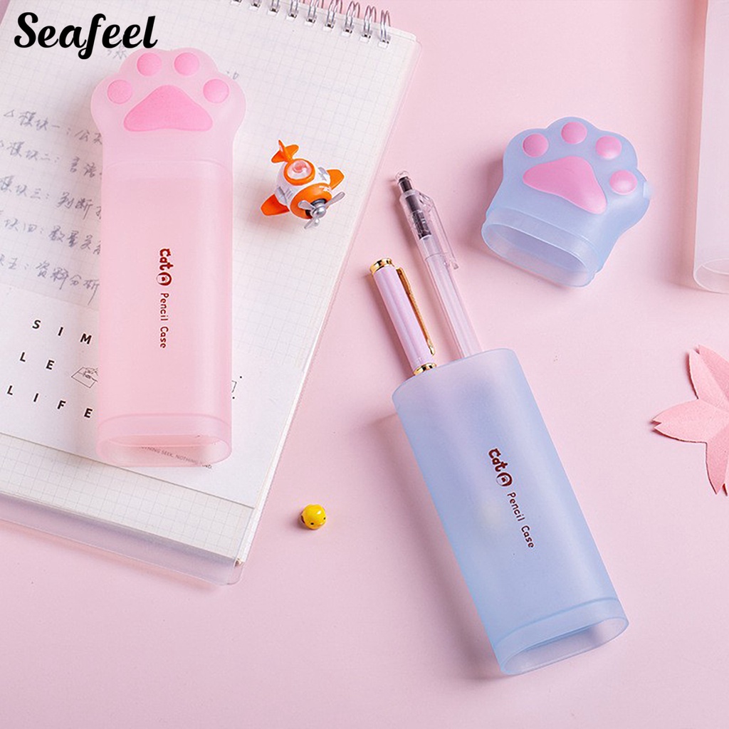 Túi Đựng Bút Chì Đa Năng Hình Móng Vuốt Hoạt Hình Dễ Thương