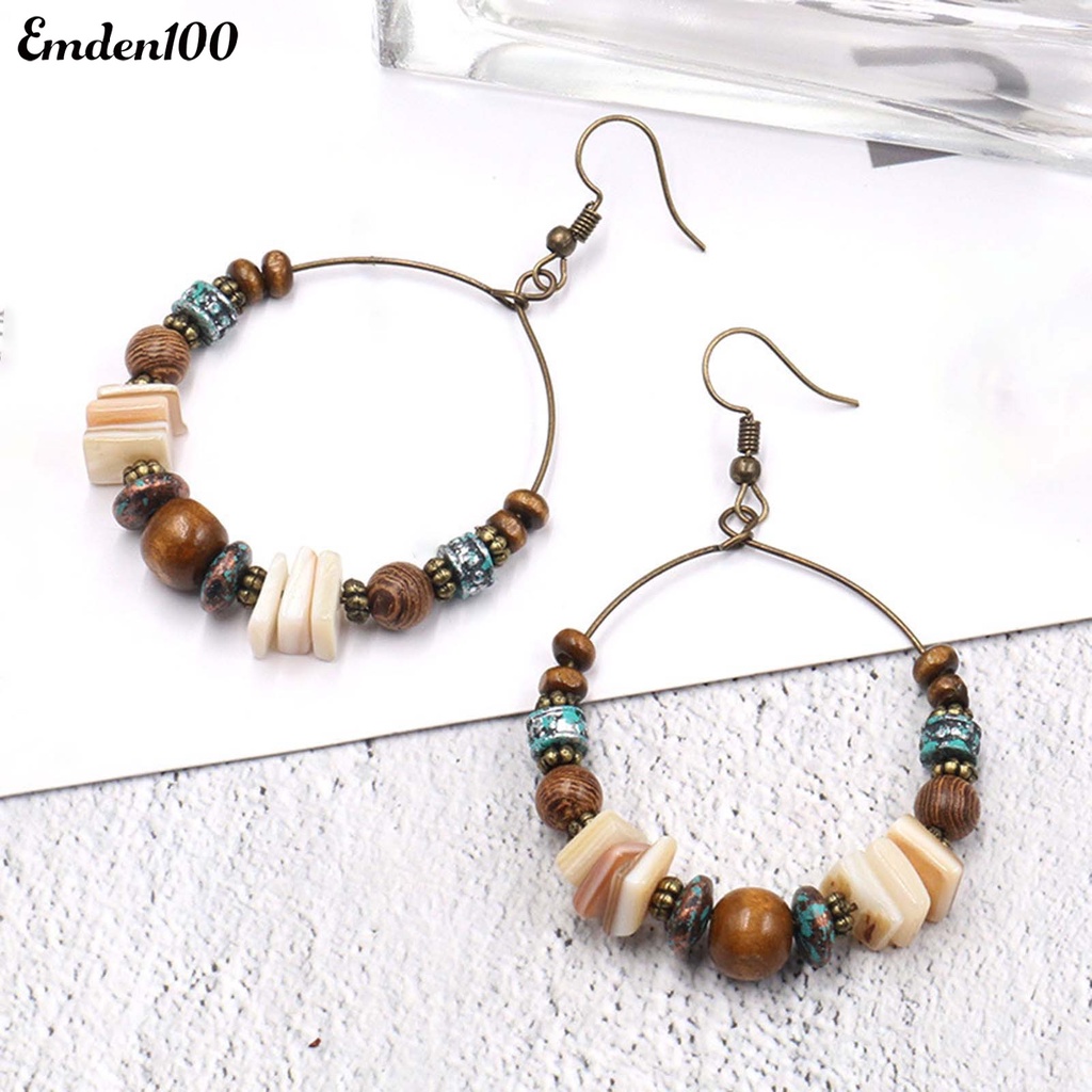 1 Đôi Khuyên Tai Nữ Phong Cách Retro Đáng Yêu