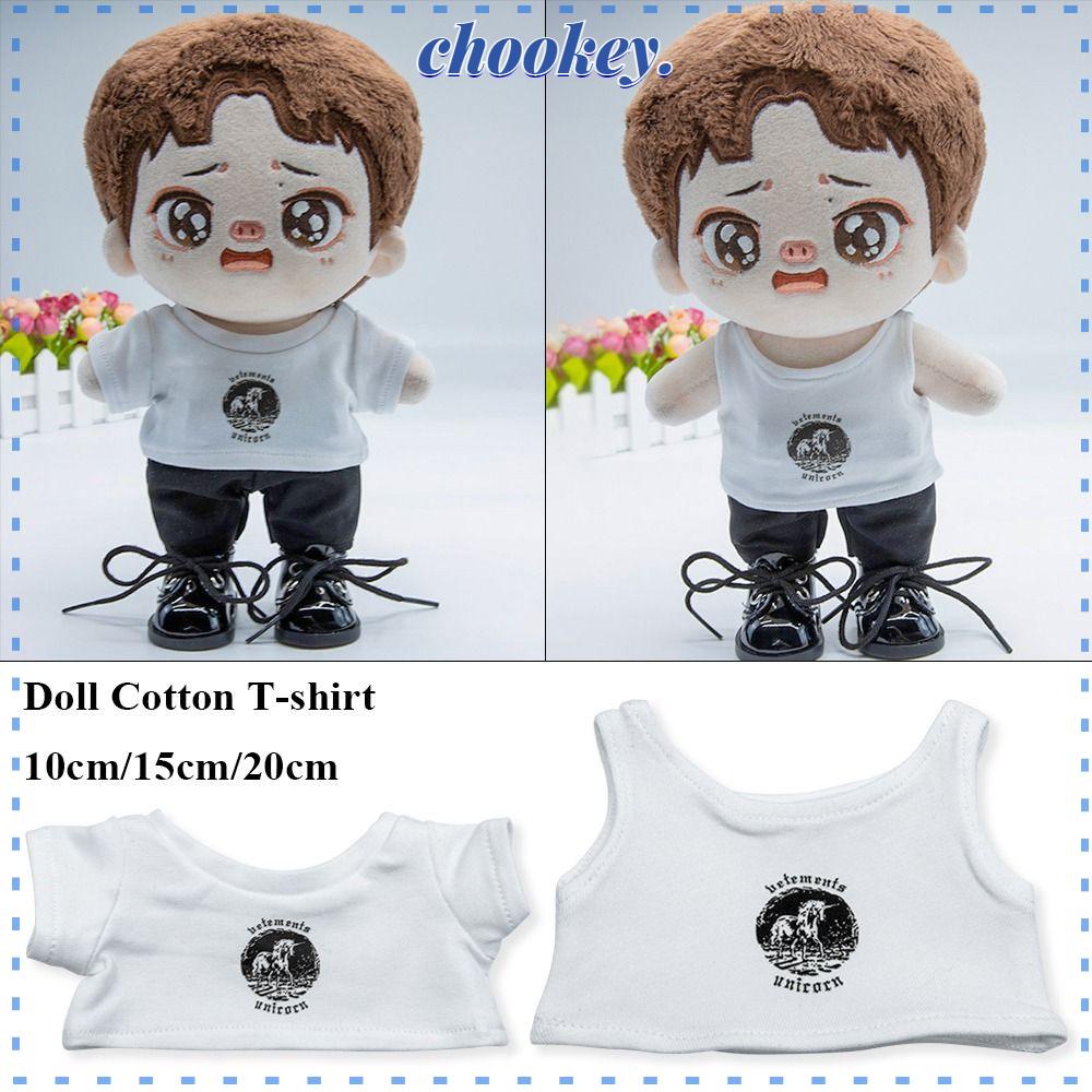 Bộ Quần Áo Cotton Dành Cho Búp Bê 10cm / 15cm / 20cm