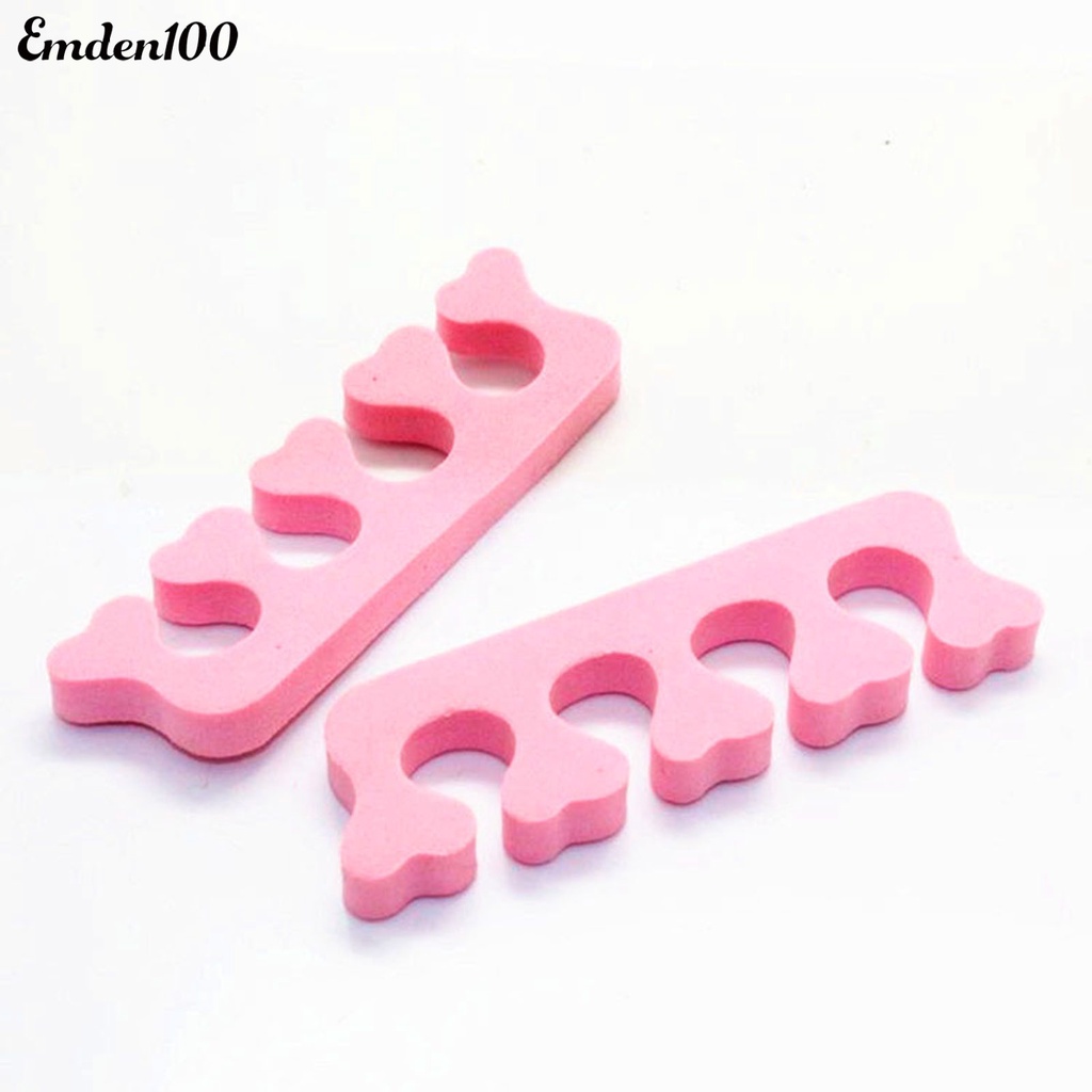 Set 2 Miếng Xốp Mềm Phân Tách Móng Chân Chuyên Dụng