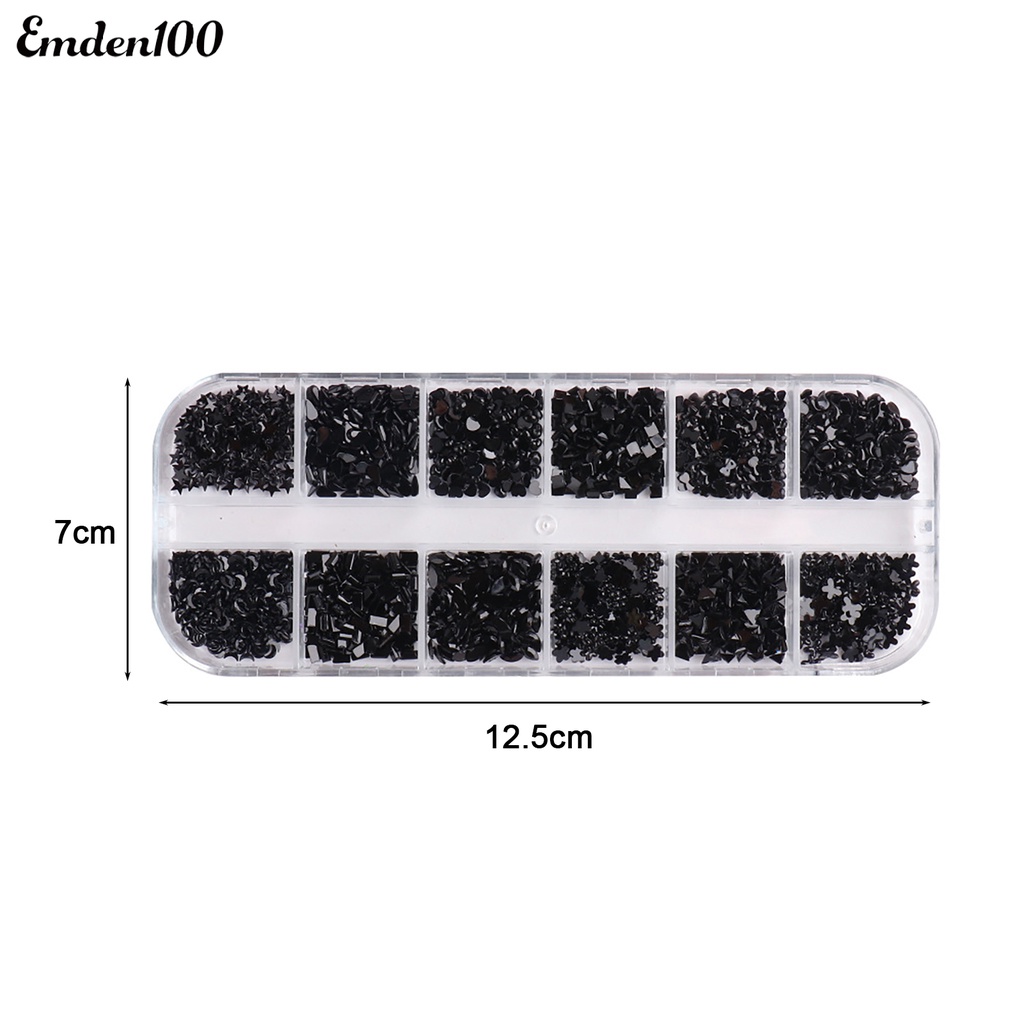 Đá Đính Trang Trí Móng Tay Nhiều Hình Dạng Cho Nữ