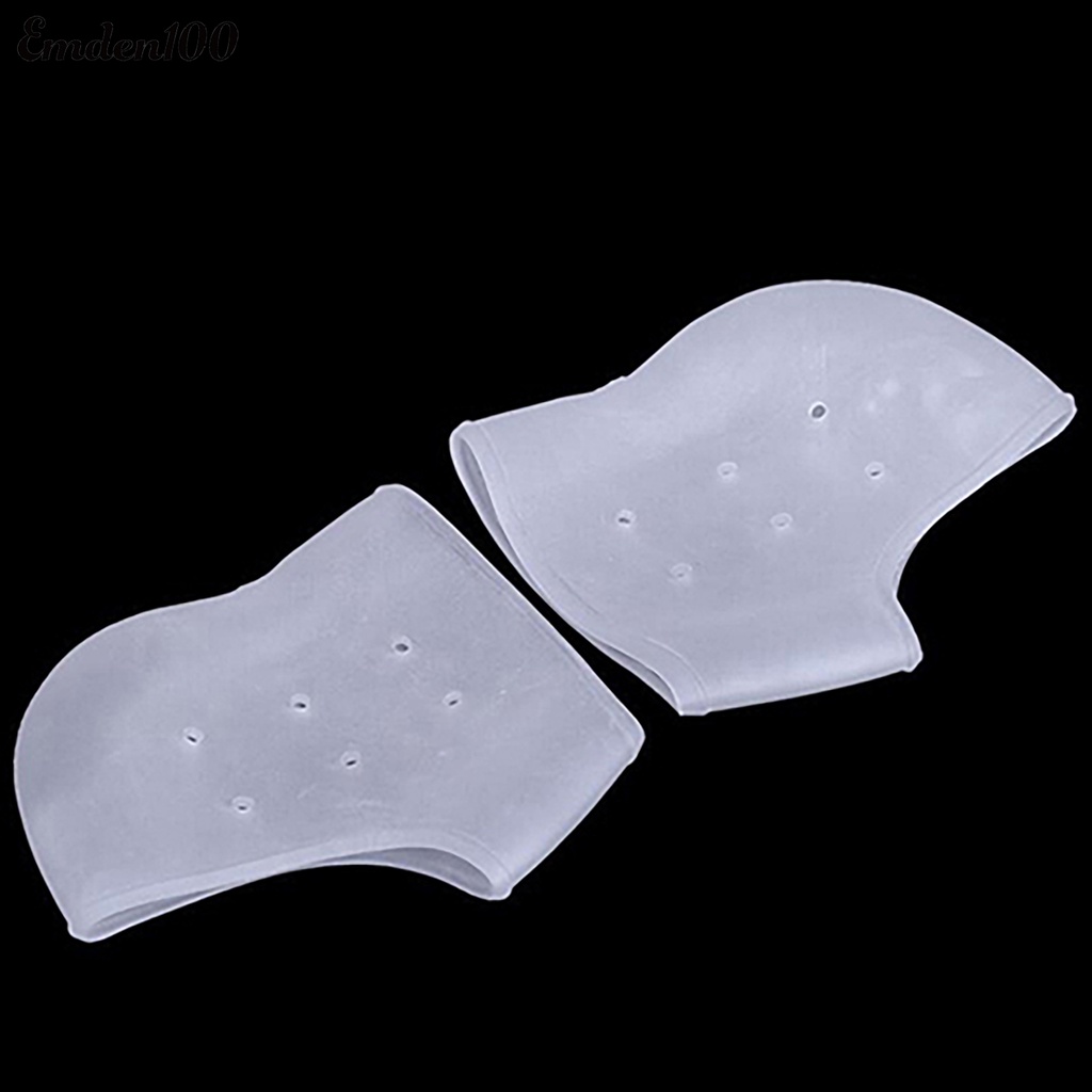 1 Cặp Đệm Silicone Mát Xa Chân Dưỡng Ẩm Thoáng Khí