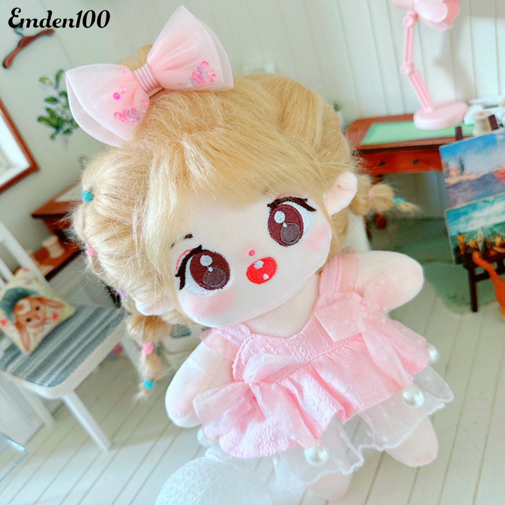 Búp Bê Nhồi Bông Emden 20cm Mắt To Dễ Thương