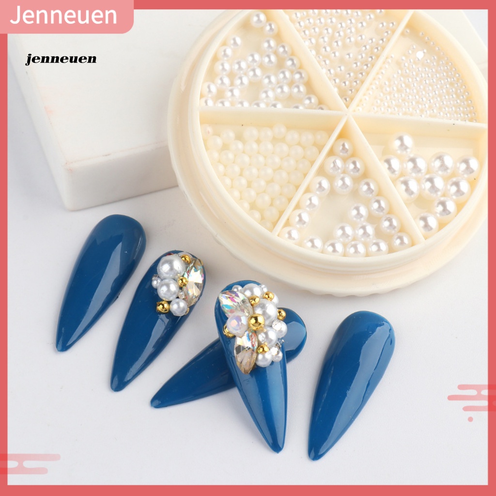 Hạt Ngọc Trai Đính Trang Trí Móng Tay Cho Nữ