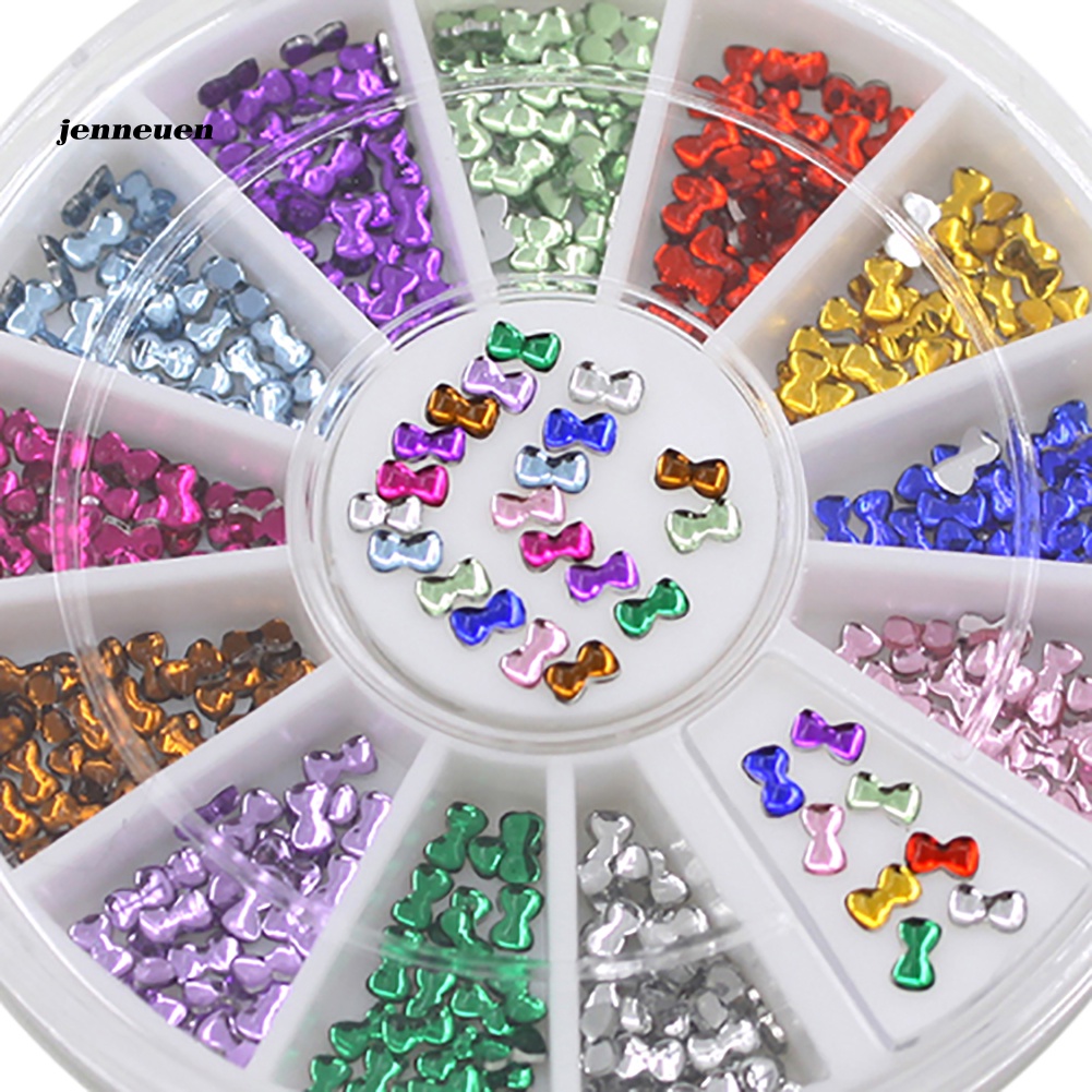 Khay Đựng Phụ Kiện Trang Trí Móng 3D Nhiều Màu Sắc 3mm DIY