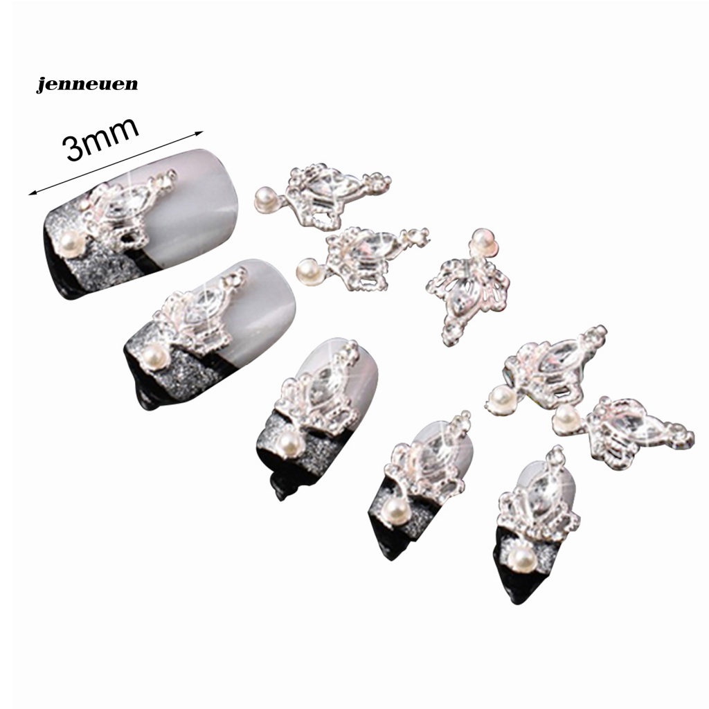 Set 10 Hạt Đá 3D Trọng Lượng Nhẹ Đính Trang Trí Móng Tay DIY