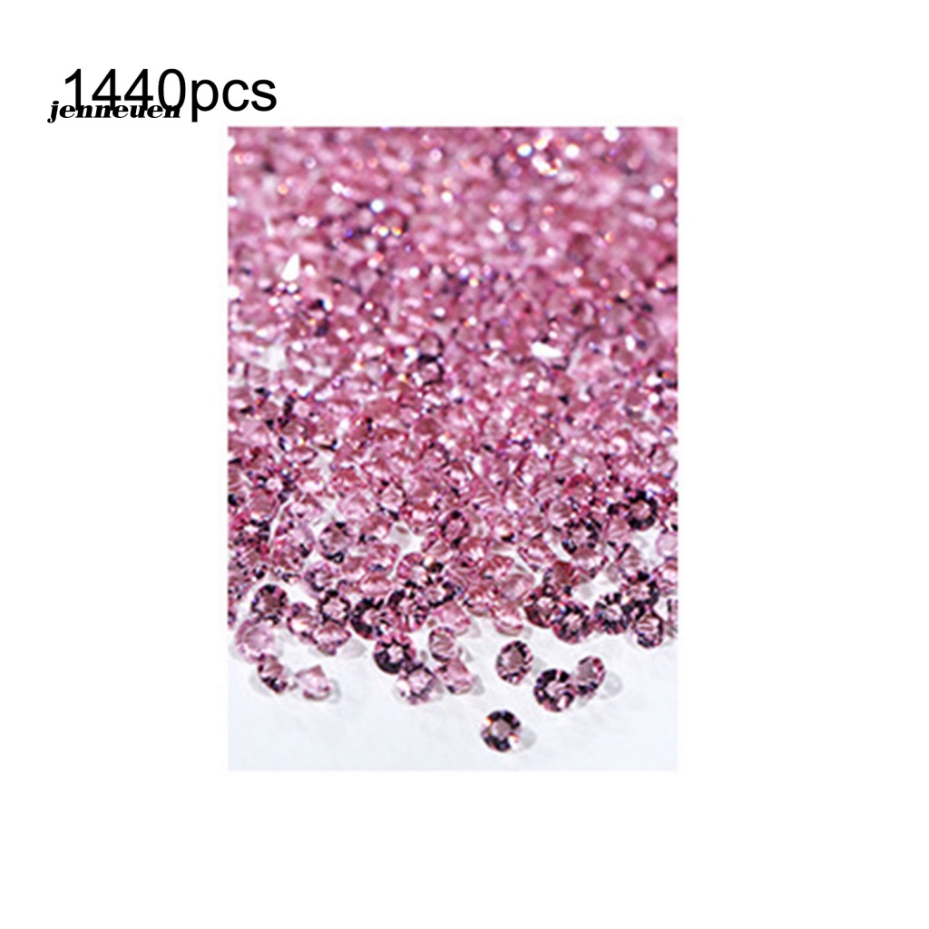 Set 1440 Hạt Đá Đính Trang Trí Móng Tay DIY Charms