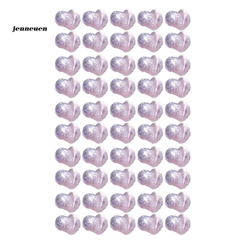 Set 50 Phụ Kiện Trang Trí Móng Tay Mini Hình Ngôi Sao / Trái Tim / Trái Tim Tinh Tế Cho Nữ Charms