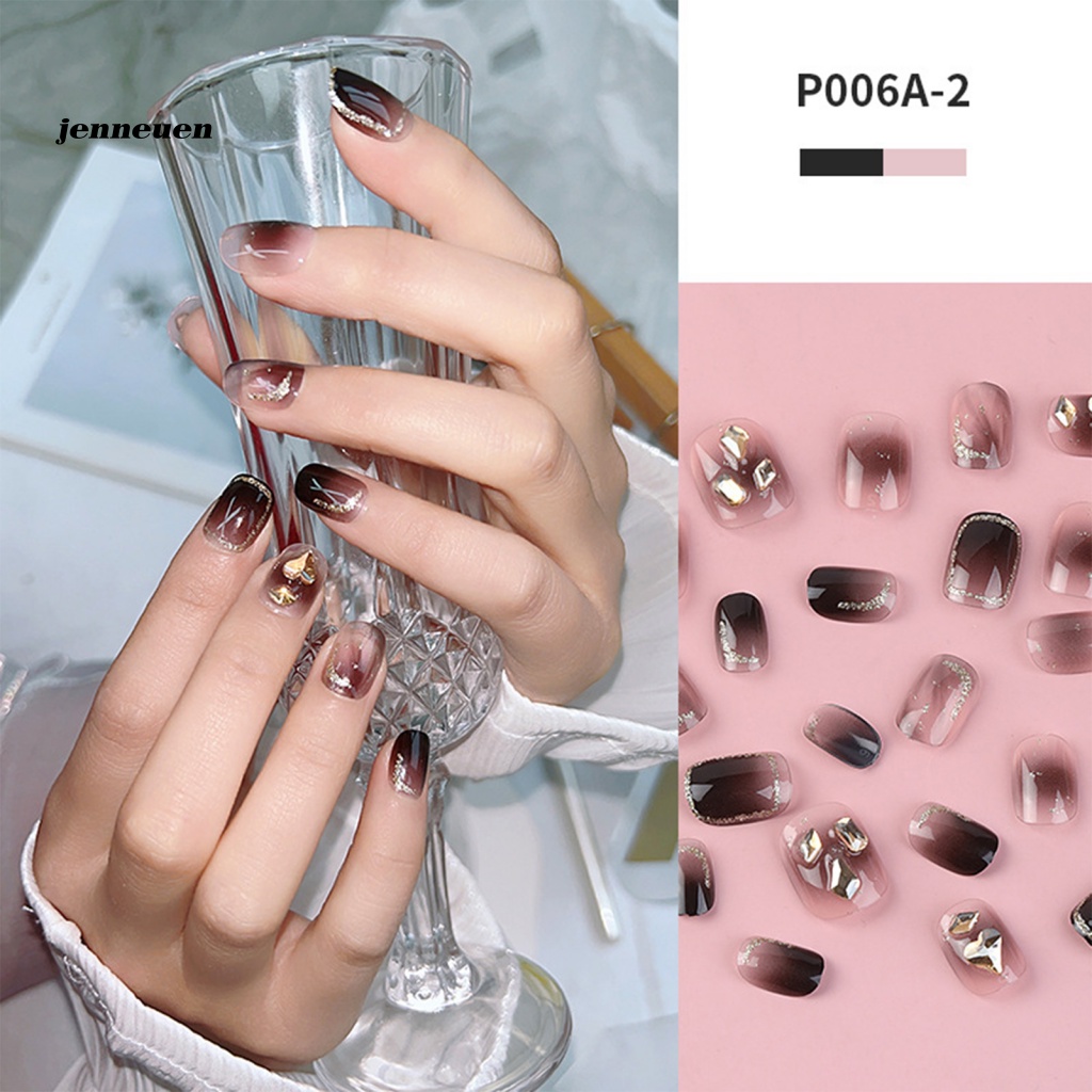 Set 24 Phụ Kiện Đính Trang Trí Móng Tay Hình Nơ Xinh Xắn