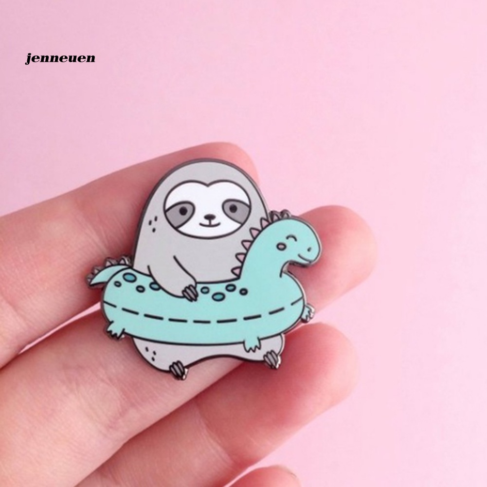 Ghim Cài Áo Họa Tiết Hoạt Hình Tráng Men Dễ Thương Bắt Mắt