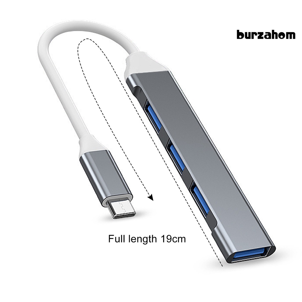 Bộ Chia Đa Năng 4 Cổng USB-C Type-C / USB3.0 Sang USB2.0 Chuyên Dụng Cho Laptop