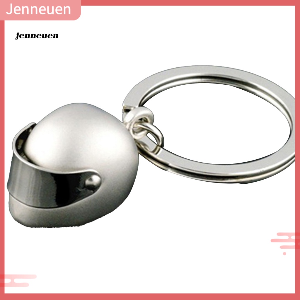 Móc Khóa Kim Loại Hình Nón Bảo Hiểm Xe Máy Cá Tính Sáng Tạo Mới