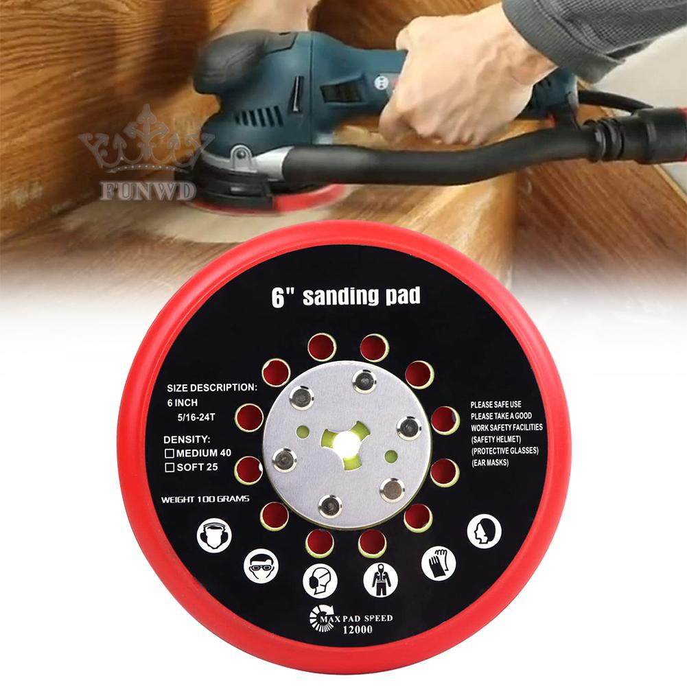 【FUNWD】Backing Pad RSM6046 Sanding Discs Abrasive Changes Fir GET75-6N Sander