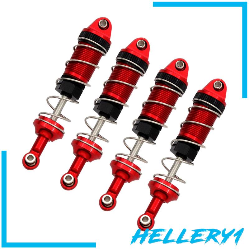 4 Phuộc Giảm Xóc Trước Và Sau Bằng Kim Loại Cho Xe Hơi Điều Khiển Từ Xa 1 / 12