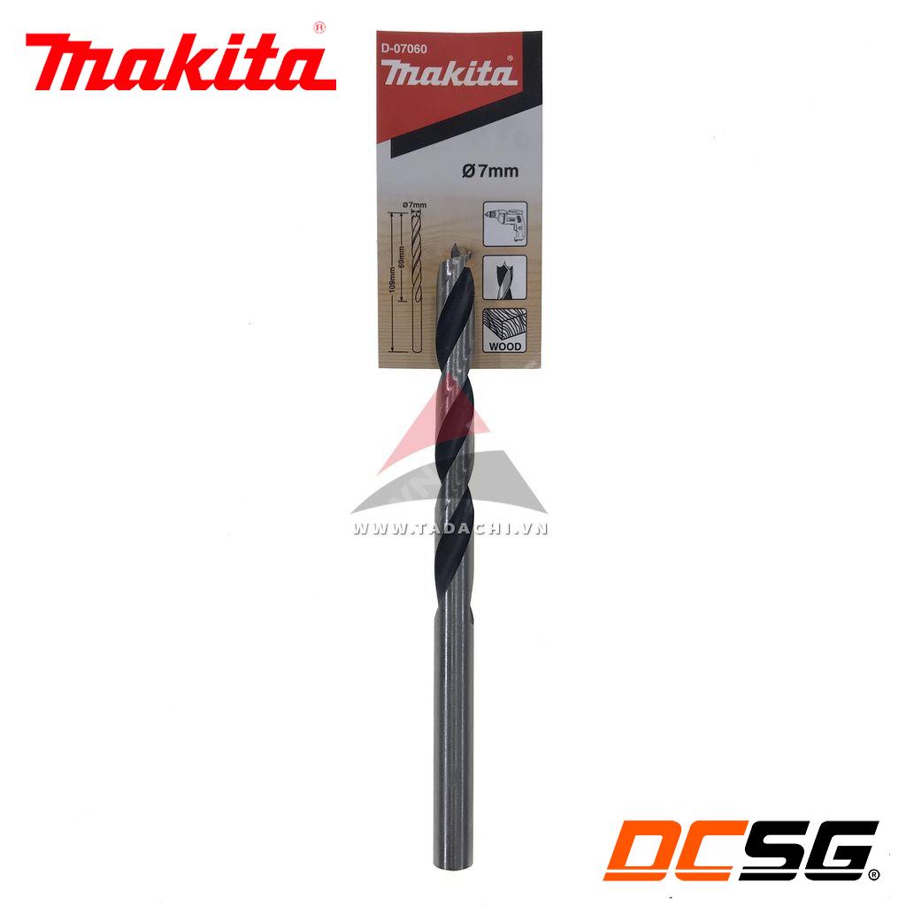 Mũi khoan gỗ chân tròn 3mm -> 10mm Makita | DCSG