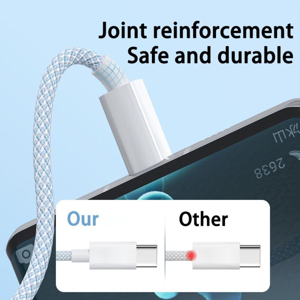 Dây Cáp Sạc Nhanh 66W 66W 6A Mềm Mại Nhiều Màu Dành Cho Điện Thoại Di Động