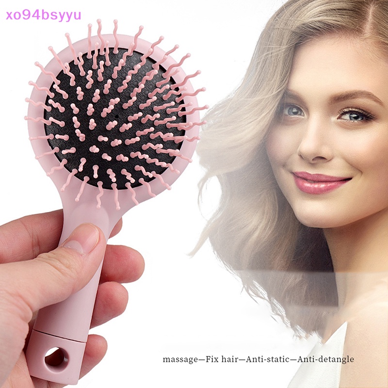 Lược Chải Tóc xo94bsyyu Tích Hợp Gương Tiện Dụng Cho Nữ