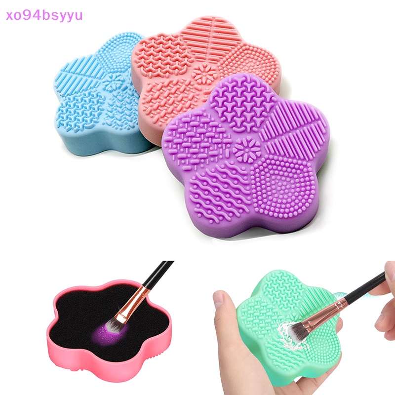 1 Miếng Silicon Vệ Sinh Cọ Trang Điểm xo94bsyyu