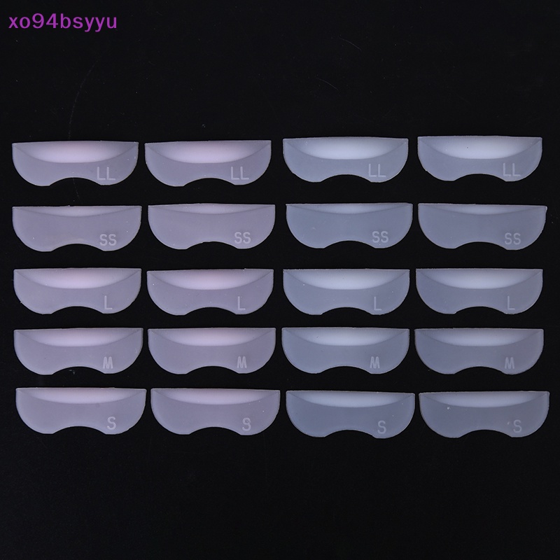 Set 5 Cặp Đệm Silicon Uốn Cong Lông Mi 3D xo94bsyyu