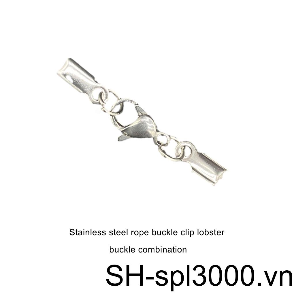 Set 20 Móc Khóa Tôm Hùm Bằng Thép Không Gỉ Dùng Làm Trang Sức DIY