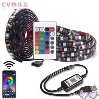 Dây đèn led 5050 rgb 5v nhiều màu sắc kèm điều khiển từ xa