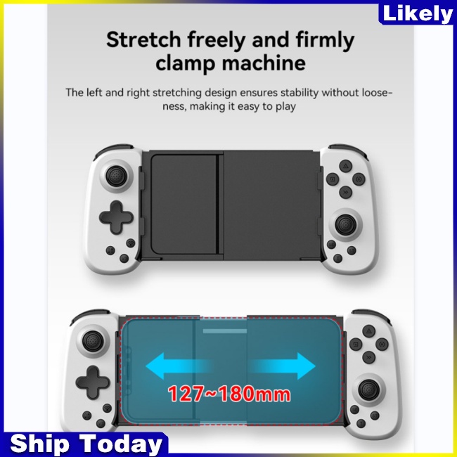 Tay Cầm Chơi Game Không Dây Kéo Dài D6 Cho IPhone Android