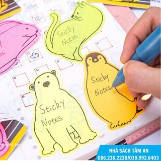Giấy sticky notes ghi chú hình deli a55102