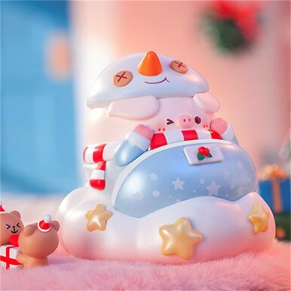 ★HGTOYS★  Dòng công ty Pikopig Merry Christmas Blind Box Doll Tide Play Ornament Gift