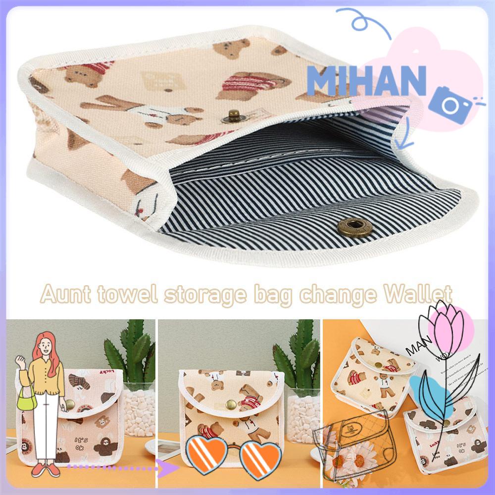 Túi Đựng Đồ Trang Điểm Có Khóa Kéo Dễ Thương MIHAN1