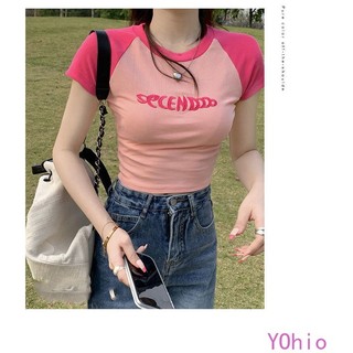 Plus Áo Croptop Tay Ngắn Thêu Họa Tiết Phong Cách Retro Hợp Thời Trang Hè Cho Nữ