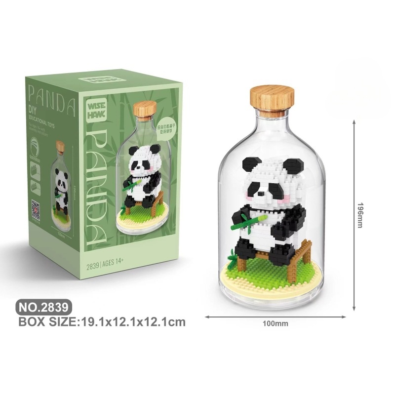 Bộ Đồ Chơi Lắp Ráp Gấu Trúc 2836-40 Cho Bé