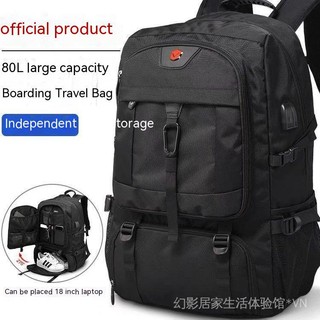 Men's backpack outdoor travel backpack extra large capacity luggage mountaineering bag waterproof leisure travel waterproof bag IAF6