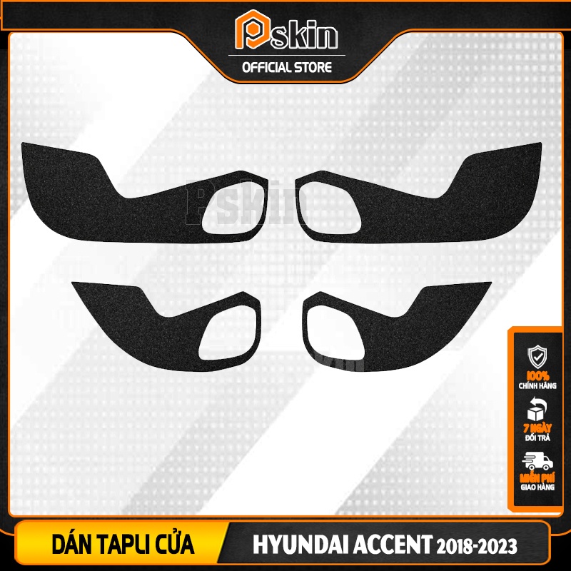 Dán Tapli bảo vệ cửa Hyundai-Accent-2018-2023 chống xước, chống va đập