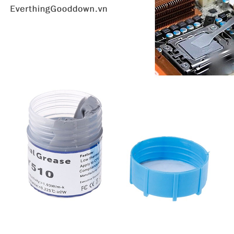 Everthinggooddown 15g hy510 keo tản nhiệt hợp chất keo dán silicone dẫn nhiệt vn