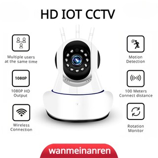 Camera an ninh cctv kết nối wifi 1080p hd quay 360 độ cho điện thoại°