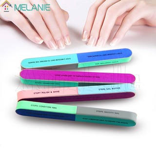 1 cây dũa móng tay sáu mặt / dũa móng tay / dải cát nano / dải xốp chuyên nghiệp