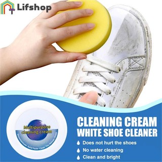 Dán làm sạch giày làm trắng / kem làm sạch giày khử nhiễm mạnh / chất làm sạch giày cho da, vải và vải tổng hợp / bóng giày đa chức năng gia dụng