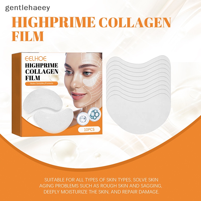 Set 5 Cặp Mặt Nạ Mắt Collagen Hòa Tan Chống Lão Hóa Xóa Mờ Quầng Thâm Dưỡng Ẩm Nâng Cơ Săn Chắc Da
